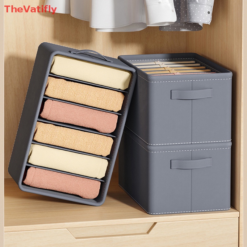 Hộp Đựng Quần Áo [Thevalyifly] Sắp Xếp Gọn Gàng Với Bảng PP HOT