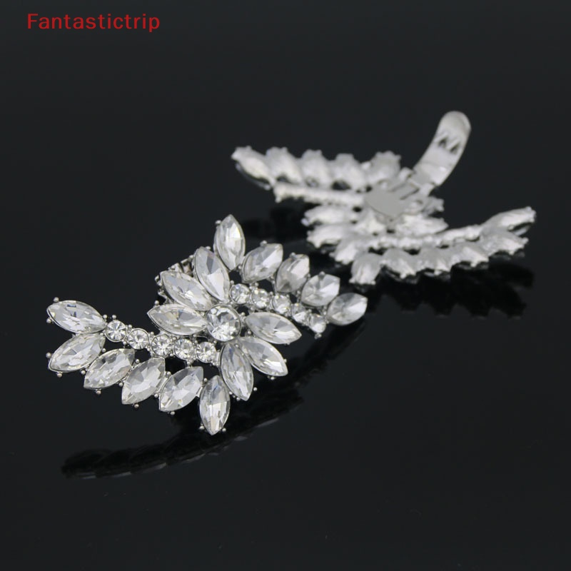 1 Kẹp Đính Đá Trang Trí Giày Cao Gót Cho Cô Dâu Mới