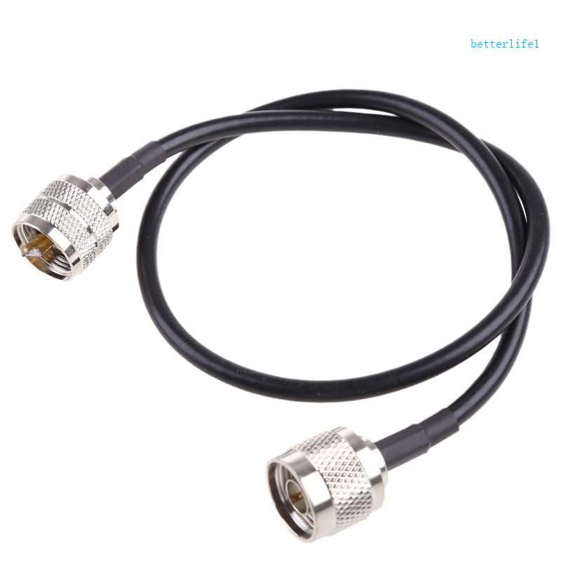 Cáp Đồng Trục Kết Nối Chuyển Đổi Từ Đầu Cắm PL259 Sang Cổng Cắm N Cho Radio Di Động