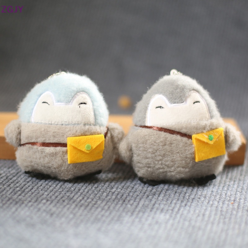 Móc Khóa Hình Chim Cánh Cụt Nhồi Bông Xinh Xắn Mới