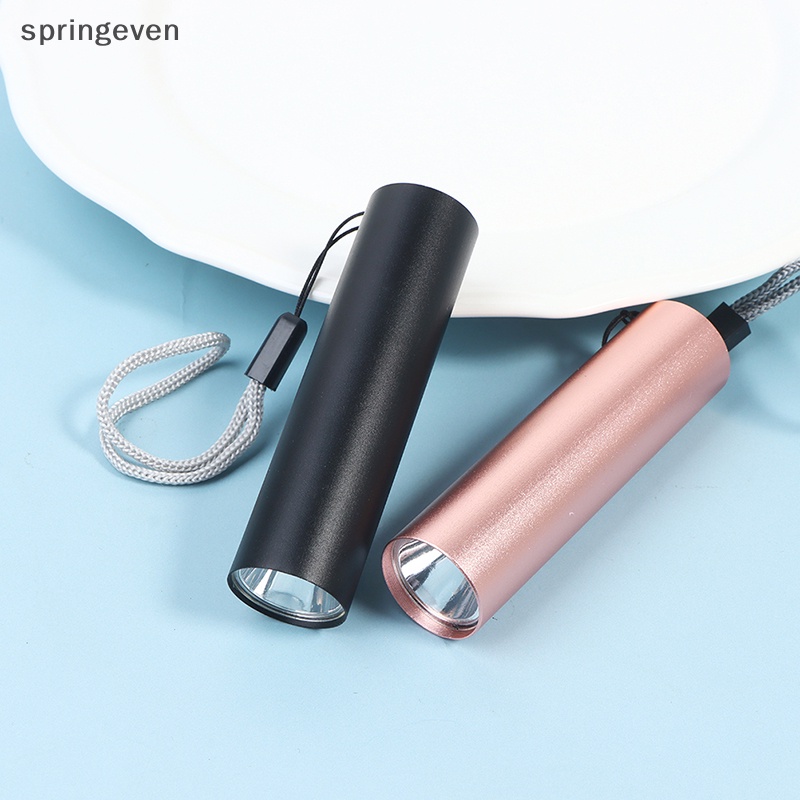 Đèn Pin LED Mini 3 Chế Độ Có Thể Sạc Lại ​Đèn Pin Cầm Tay Nhỏ Gọn Tiện Lợi