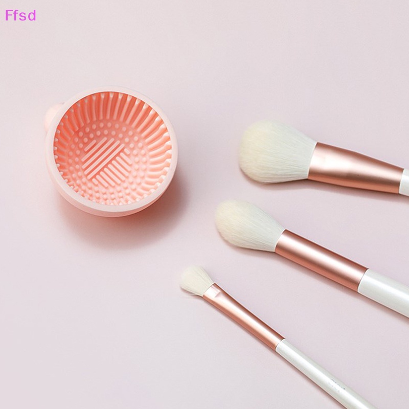 {Ffsd} Miếng Silicone Vệ Sinh Cọ Trang Điểm Nền * Hàng Bán Chạy