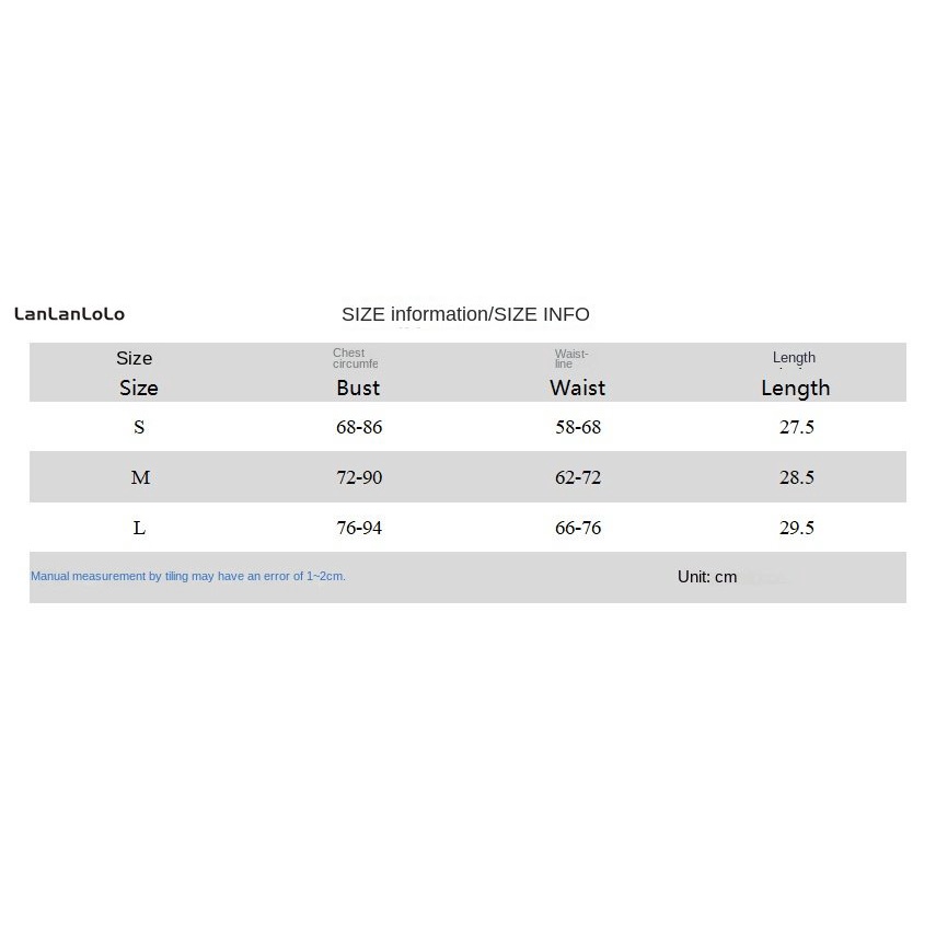 Áo ống LanLanLoLo 100% cotton dáng ôm in chữ thời trang 2023 cho nữ