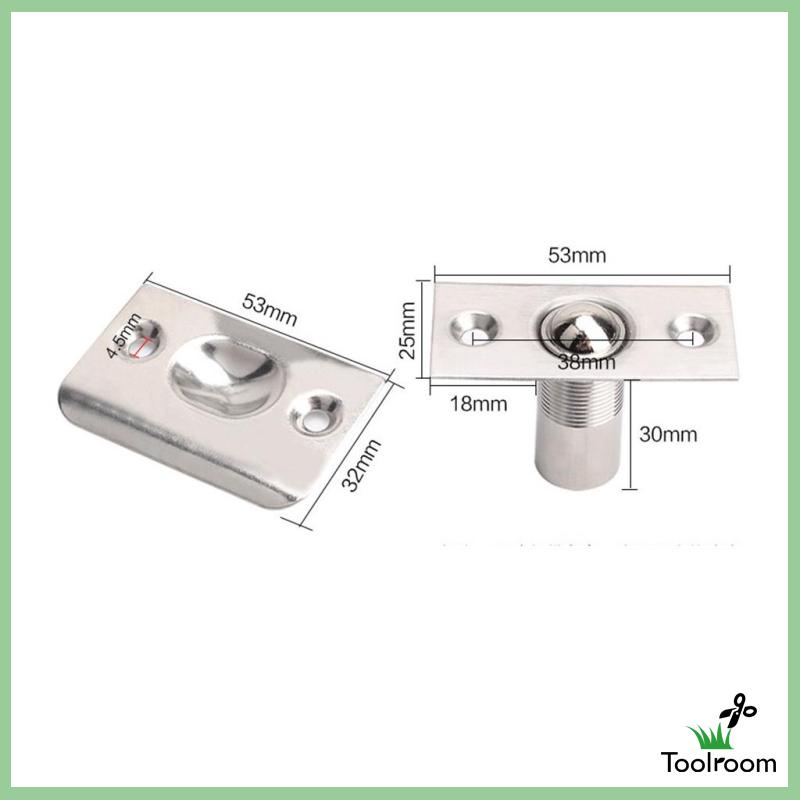 Chốt Lò Xo Bằng Thép Không Gỉ Chuyên Dụng Cho Cửa Tủ