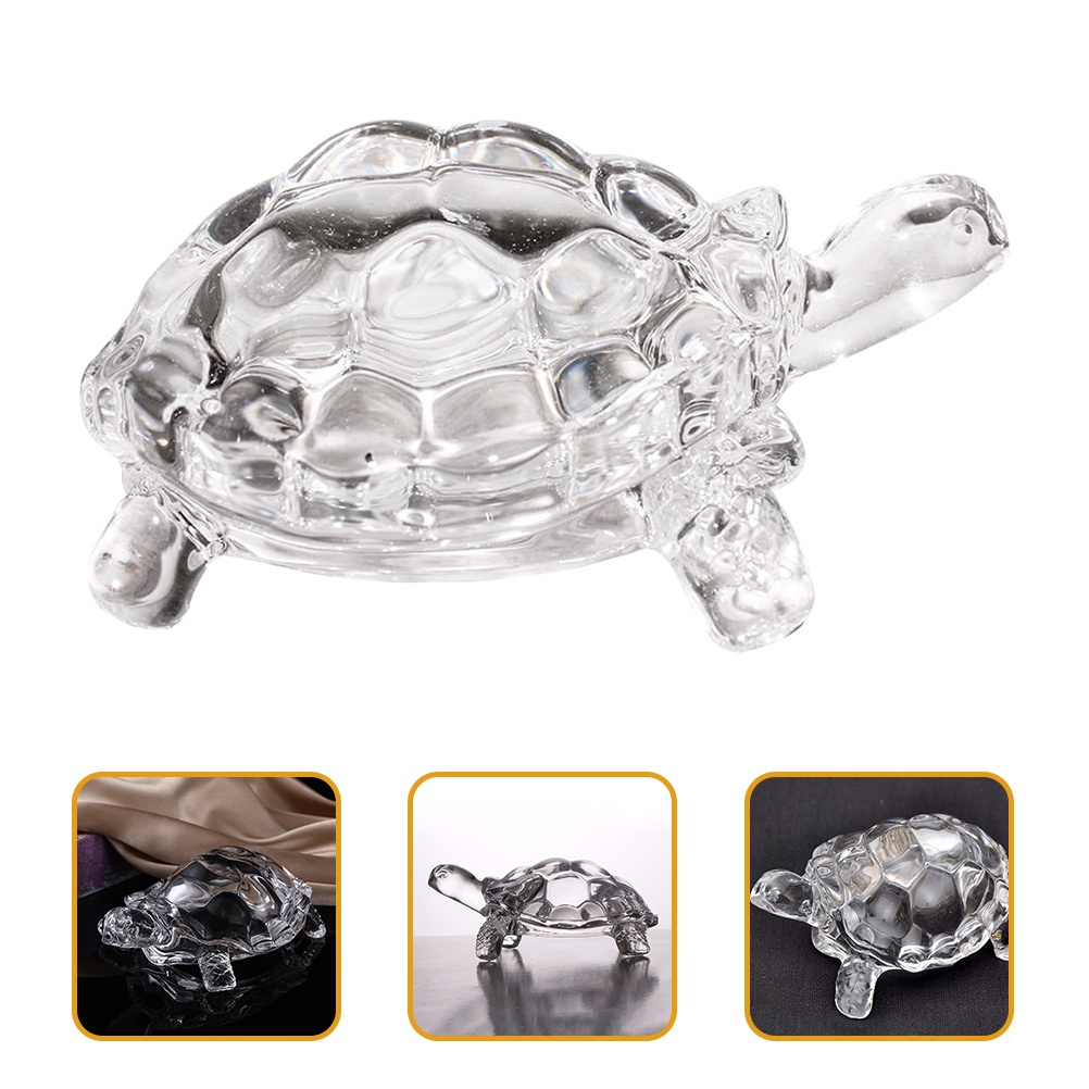 Tượng Rùa Nhỏ Dễ Thương Để Bàn Trang Trí