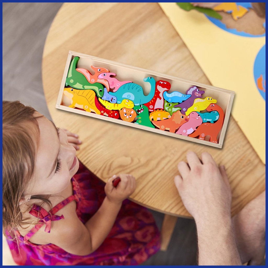 Mới Bộ Xếp Hình 3D Hình Động Vật Cho Bé