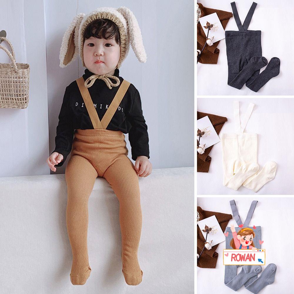 Quần Tất Lưng Cao Dây Chéo Thiết Kế Dễ Thương Cho Bé