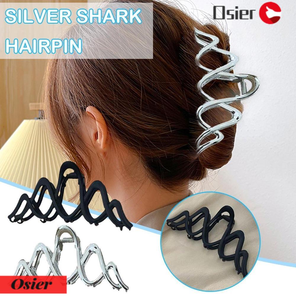 OSIER1 Kẹp Tóc Hình Bướm Bằng Kim Loại Chất Lượng Cao 1