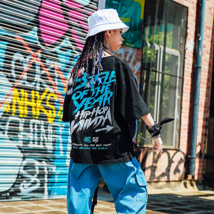 Áo Thun 100% Cotton Tay Ngắn Dáng Rộng Unisex Mới Cho Bé Từ 2-13 Tuổi