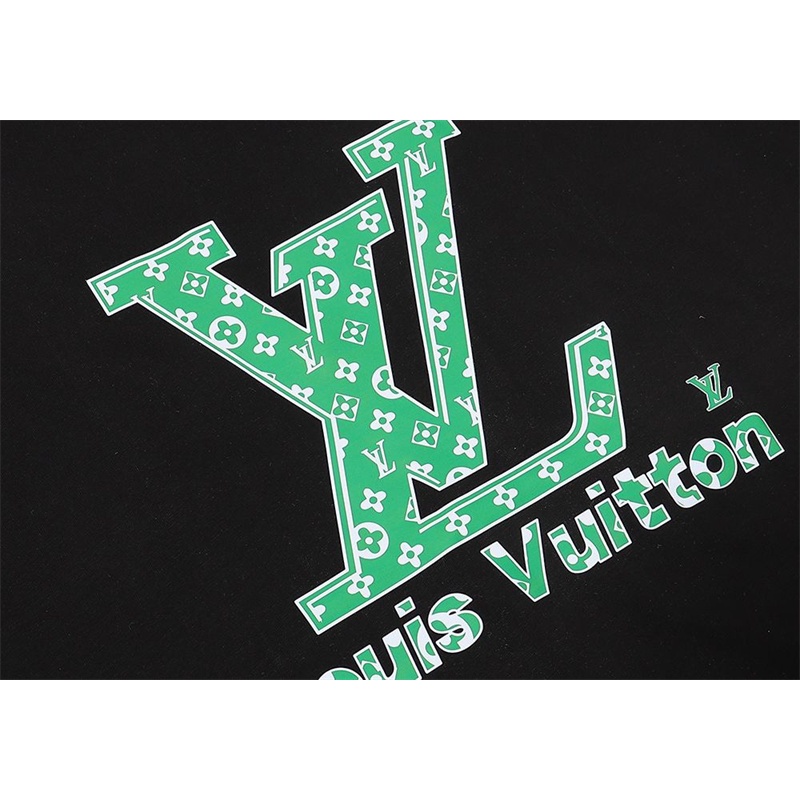 L &amp; V 88- Áo Thun Bóng Rổ Da Tay Ngắn In Logo Thỏ Phun Kỹ Thuật Số Phiên Bản Giới Hạn Cho Nam Và Nữ Giới Hạn