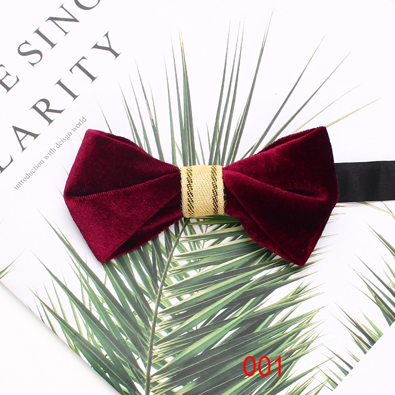 Giày Nhung Mũi Nhọn Thắt Nơ Màu Sắc Đơn Giản Phong Cách Hàn Quốc