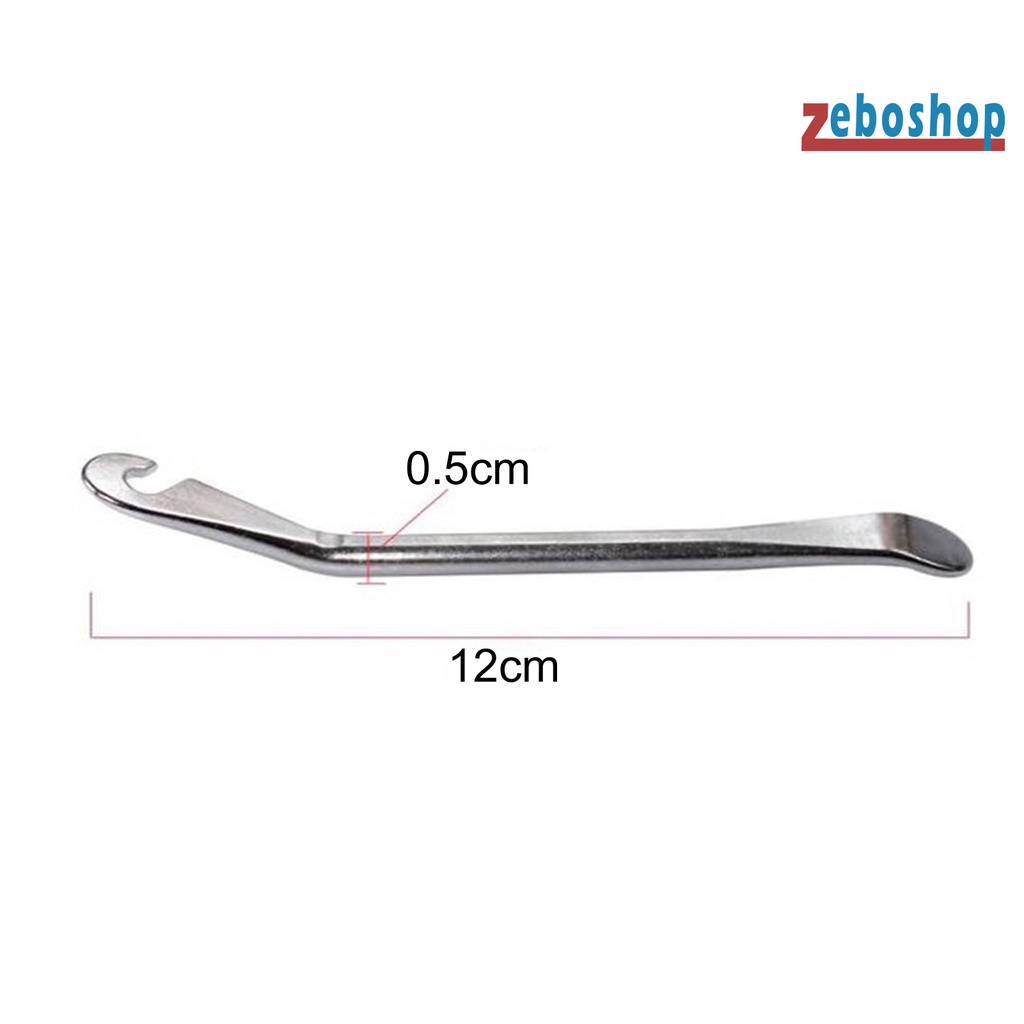Zeboshop Dụng Cụ Tháo Lốp Xe Đạp / Xe Máy Bằng Thép Chống Rỉ Dễ Sử Dụng