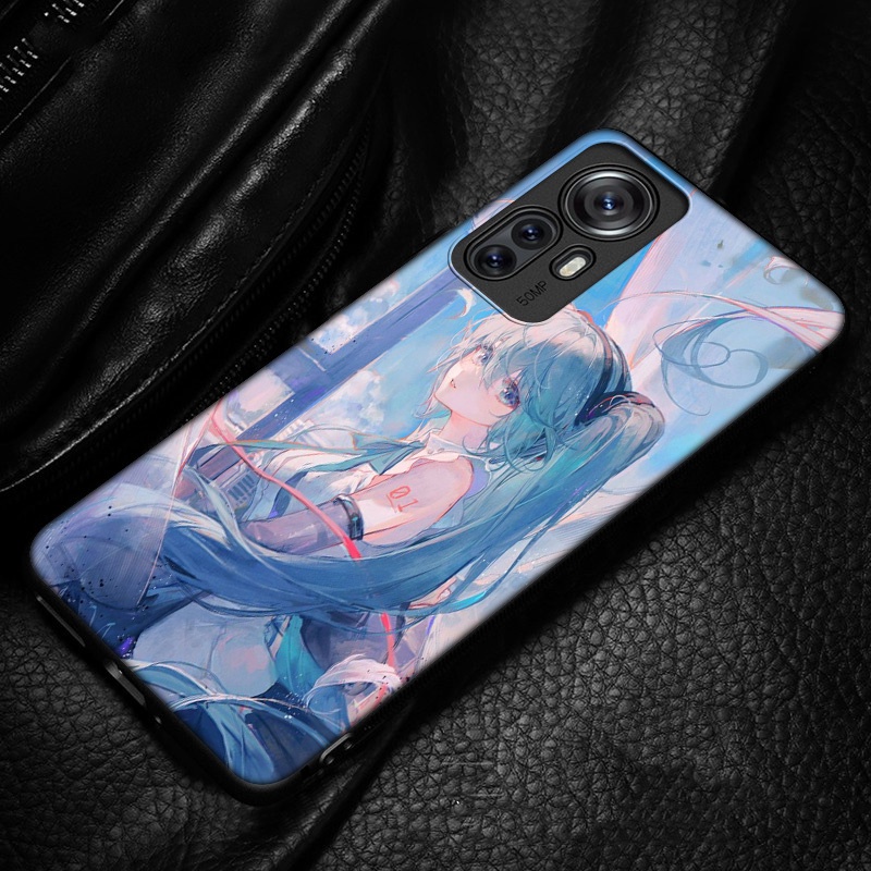 Ốp Điện Thoại Dẻo Họa Tiết Hoạt Hình Hatsune Miku Cho Xiaomi Redmi S2 9T 9A 9C NFC 9 Prime 10 K40 Pro 10X LJW56