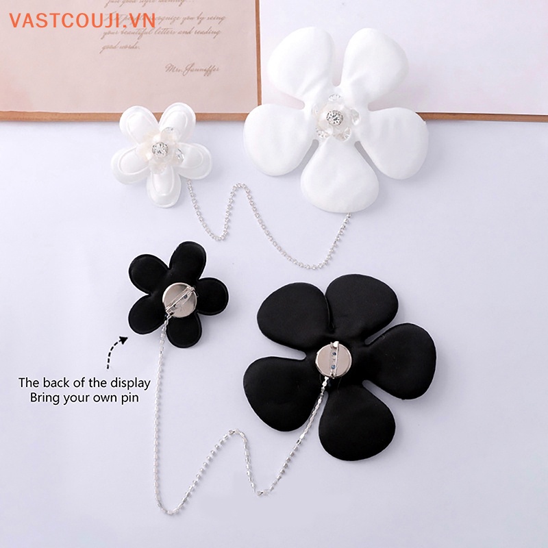 1 Trâm Cài Áo Hình Hoa Đính Đá Thời Trang