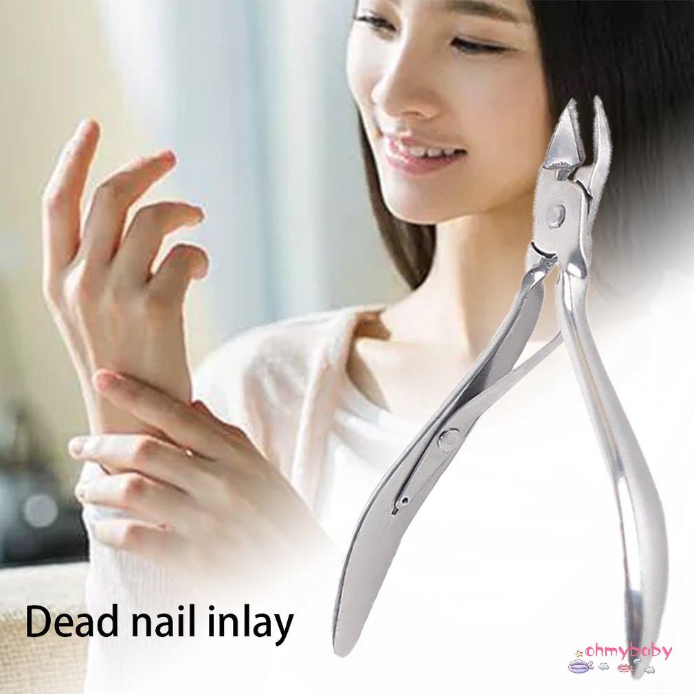 [Ready] Thép không Gỉ Olecranon Nail Làm Móng Tay Chân Da Chết Ngón Cứng Đầu Hai Lớp Thịt Đặc Biệt [Z/6]