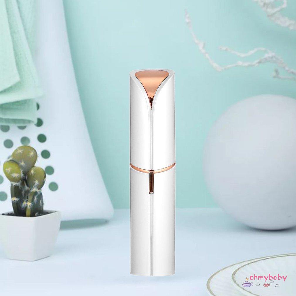 [InStock] Phụ Nữ Điện Mini Không Gây Đau Tóc Cho Mặt Cơ Thể Máy Rụng Lông Son Môi Hình Cổ Chân Dụng Cụ Cạo Râu [Z/6]