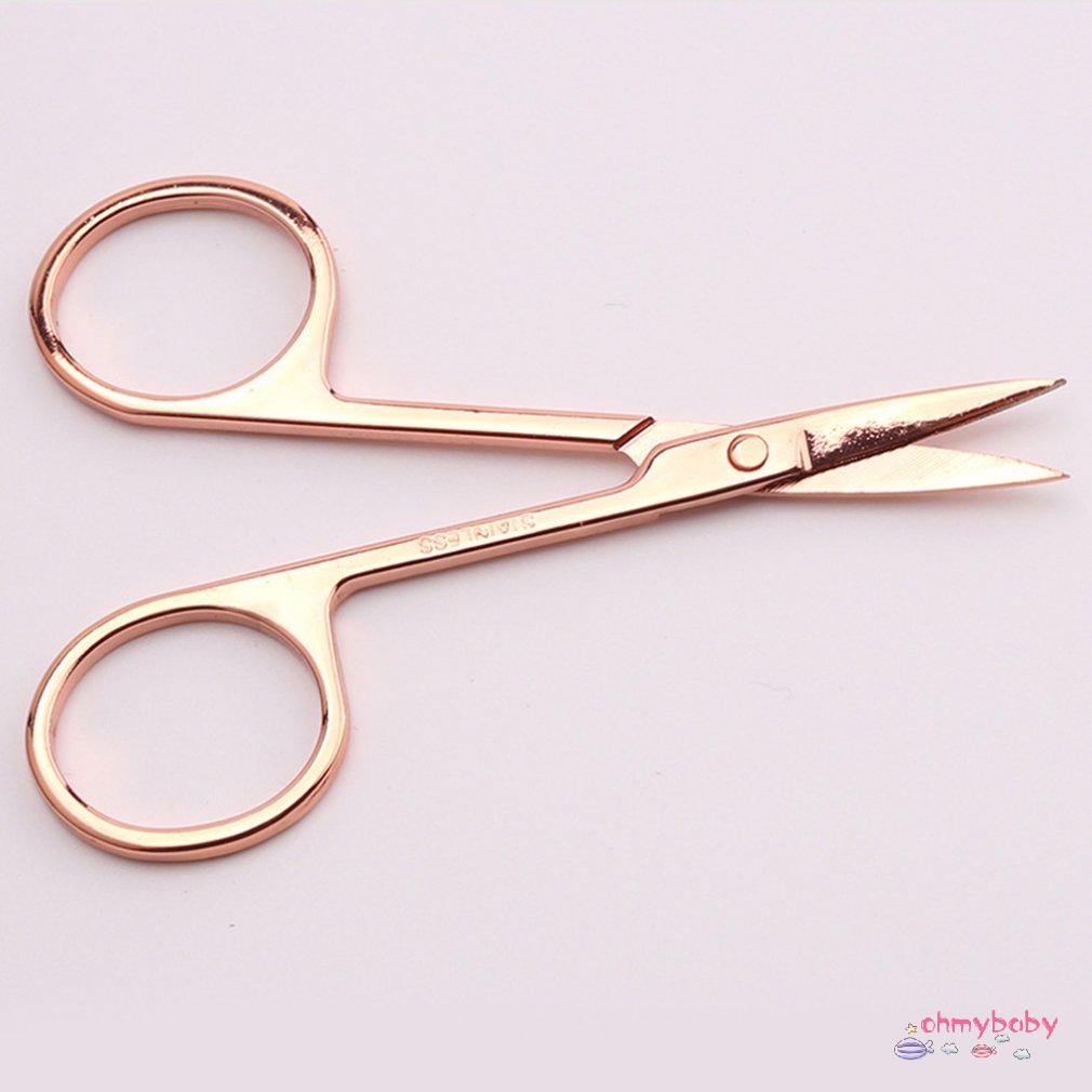 [Ready] Chuyên Nghiệp Cắt Tỉa Lông Mày Mi Trán Tóc Râu Kéo Nhỏ Di Động Thép Không Gỉ Dụng Cụ Chăm Sóc Sắc Đẹp [Z/15]