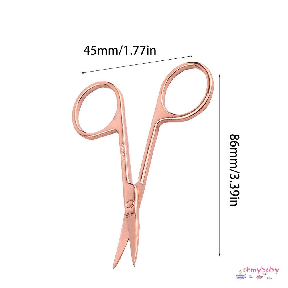 [Ready] Chuyên Nghiệp Cắt Tỉa Lông Mày Mi Trán Tóc Râu Kéo Nhỏ Di Động Thép Không Gỉ Dụng Cụ Chăm Sóc Sắc Đẹp [Z/15]