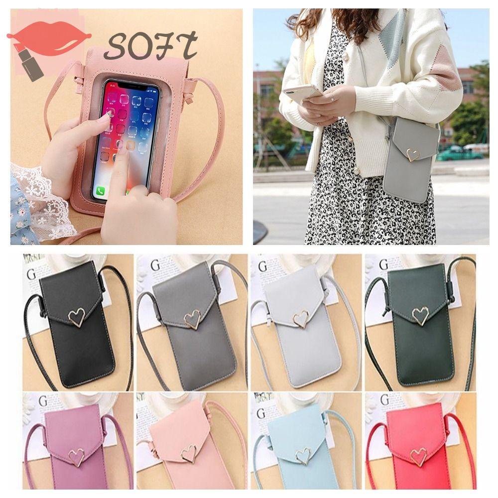 Túi Xách Đeo Chéo Trong Suốt Có Khóa Gài Thời Trang Cao Cấp