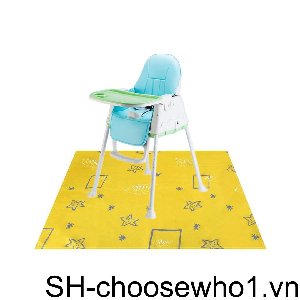 Thảm Chơi Bằng Polyester Chống Nước In Họa Tiết Có Thể Giặt Rửa Và Gấp Gọn Cho Bé