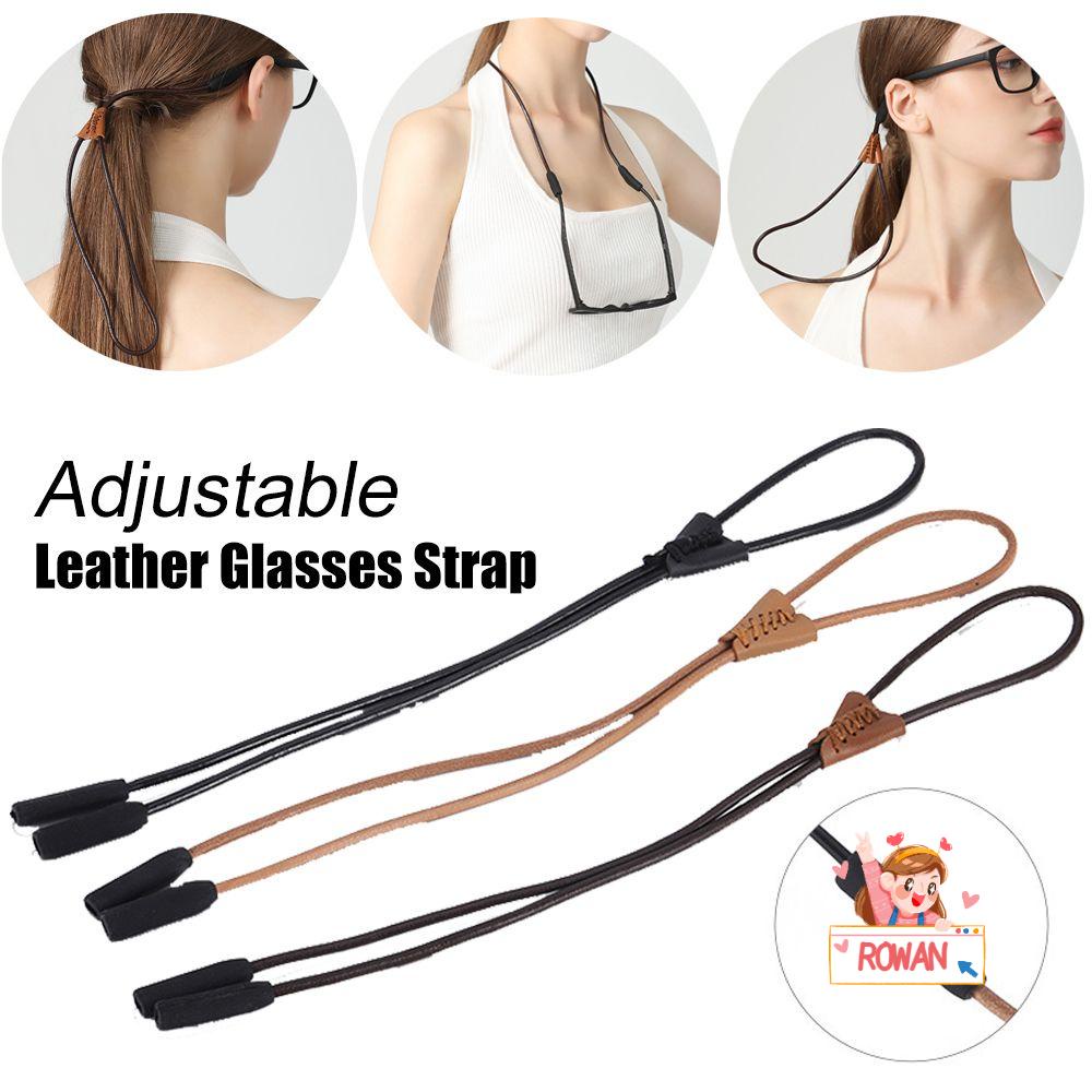 Dây Da Đeo Mắt Kính Chống Thất Lạc Có Thể Điều Chỉnh