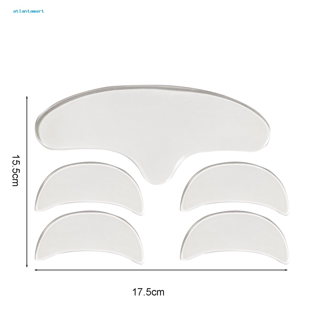 Túi Đựng Đồ Dùng Cao Cấp Tiện Dụng| Bộ 5 Miếng Dán Silicone Tự Dính Chống Nếp Nhăn Có Thể Tái Sử Dụng