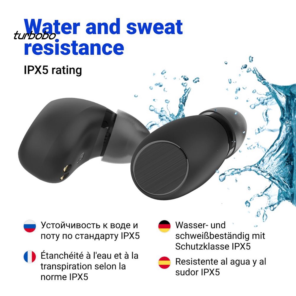 Tai Nghe Bluetooth Thể Thao turbobo Loonar 5 Chống Nước Chuyên Nghiệp