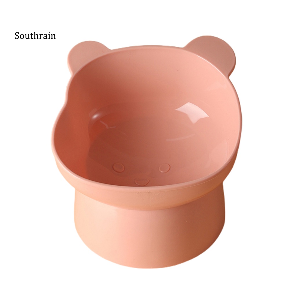 Tô Đựng Thức Ăn Cho Thú Cưng Chống Rơi Vỡ Chống Thấm Nước Hình Gấu Nghiêng