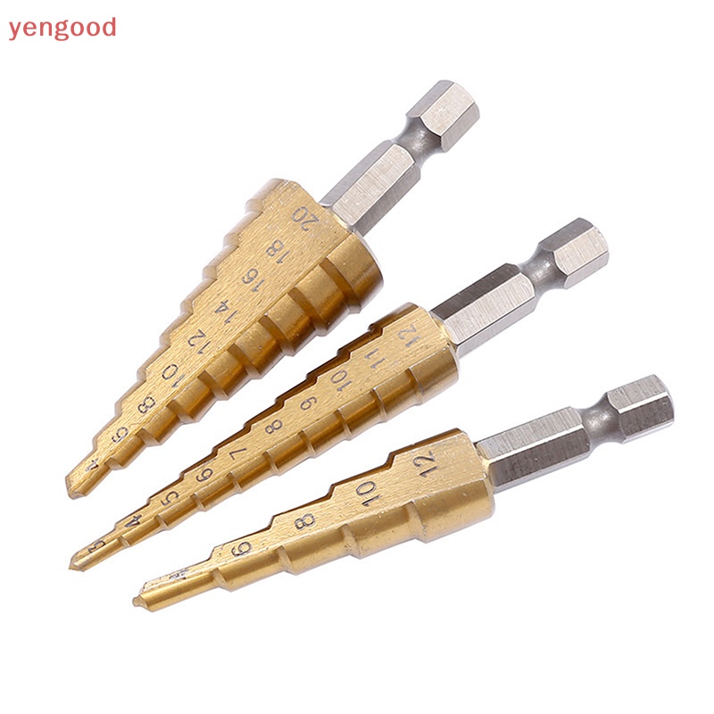 Bộ Mũi Khoan Thẳng Bằng Titan Chuyên Dụng Cho Đục Lỗ Gỗ