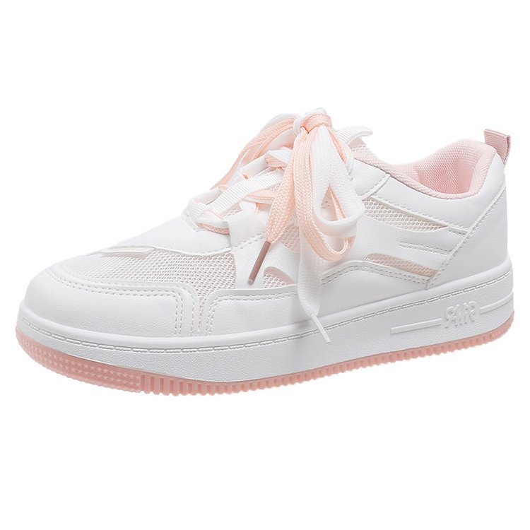 Giày Thể Thao Đế Dày Phối Lưới Phong Cách Hàn Quốc Thời Trang Cho Nữ