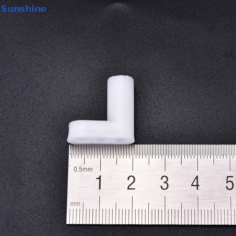 Set 10 / 20 / 50 Chân Đế Nhựa Chữ L 20mm Không Cần Vít Chuyên Dụng