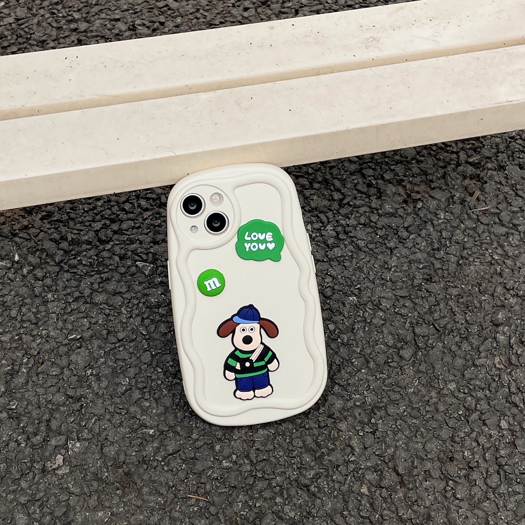 Ốp Điện Thoại Mềm Chống Sốc In Hình Chú Chó Hoạt Hình Phong Cách Mới 2023 Cho iPhone 14 14PRO max 13 12PRO max 13pro max 11