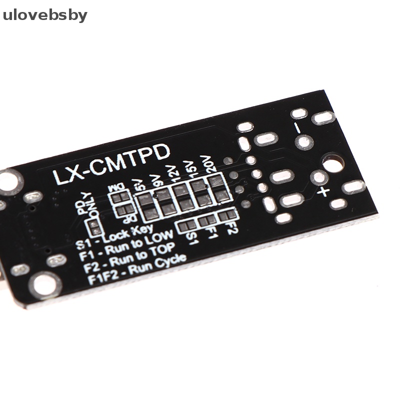 Bảng Mạch Kích Hoạt ulovebsby USB Type-C PD Decoy 9V 12V 15V PD 2.0 3.0