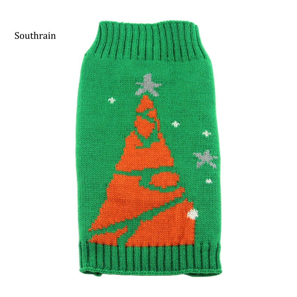 Áo Sweater Dệt Kim Polyester Thân Thiện Với Da Cho Cún Cưng