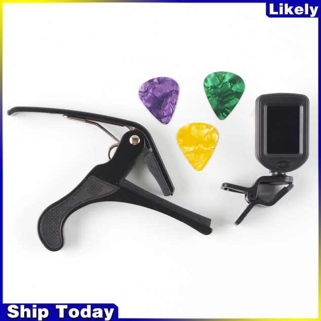 1 Bộ Capo Đàn Guitar Nhỏ Gọn Tiện Dụng Cho Người Mới Bắt Đầu P8
