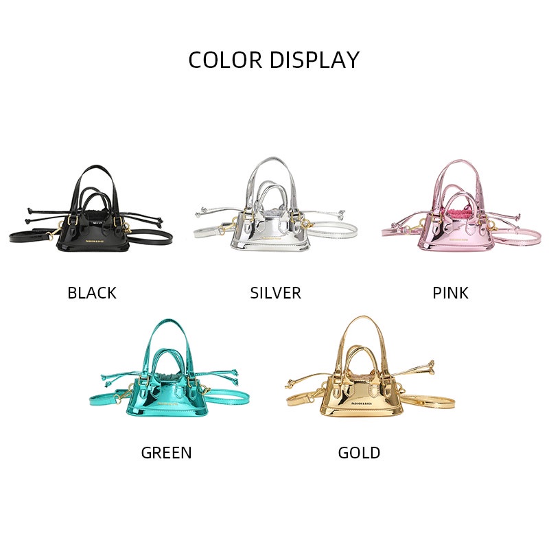 Túi Đeo Chéo Bằng Da Bóng Thời Trang 2023 Dành Cho Nữ