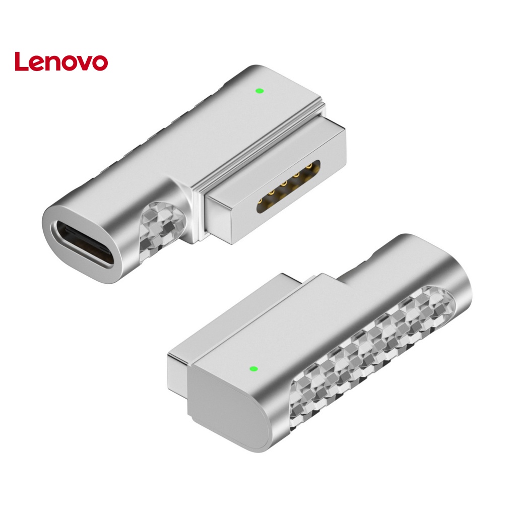 Bộ Chuyển Đổi Từ Tính Cổng Sạc USB C Bằng Hợp Kim Kẽm Màu Trơn Họa Tiết Hoa Hướng Dương Loại C Có Đèn LED Cho Máy Tính