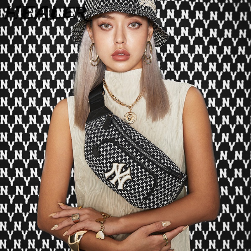 MLB Túi Đeo Chéo Ngực Phong Cách retro Thời Trang Cho Nam