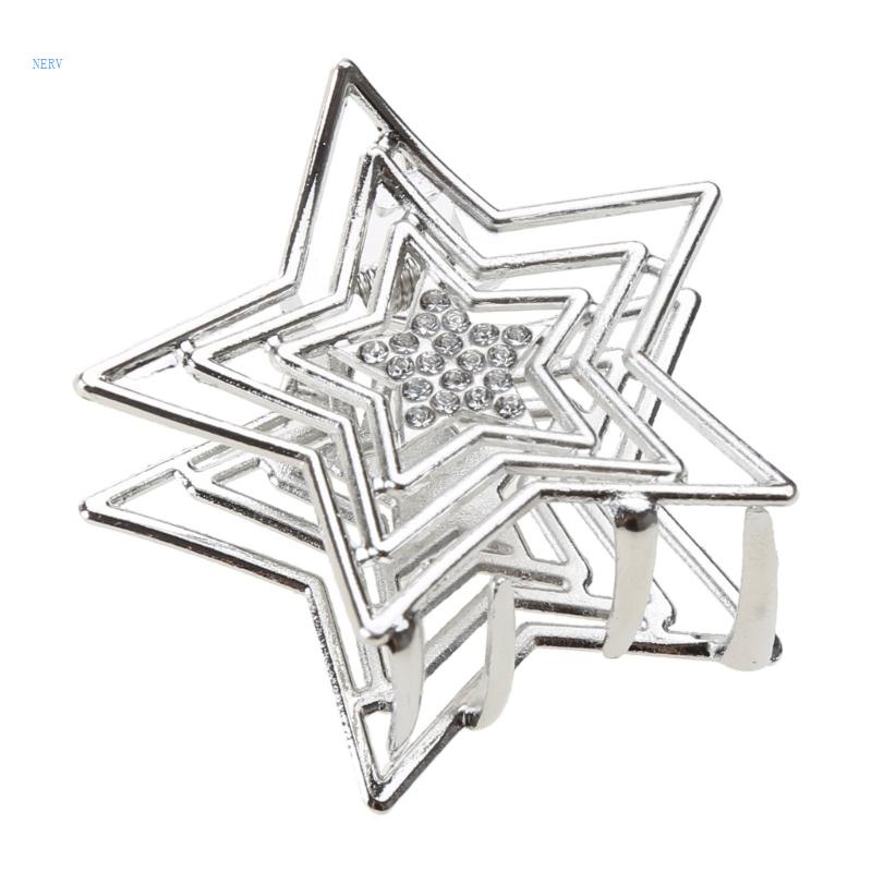 Kẹp Tóc Kim Loại Hình Ngôi Sao Nhỏ Xinh Thời Trang Cho Nữ