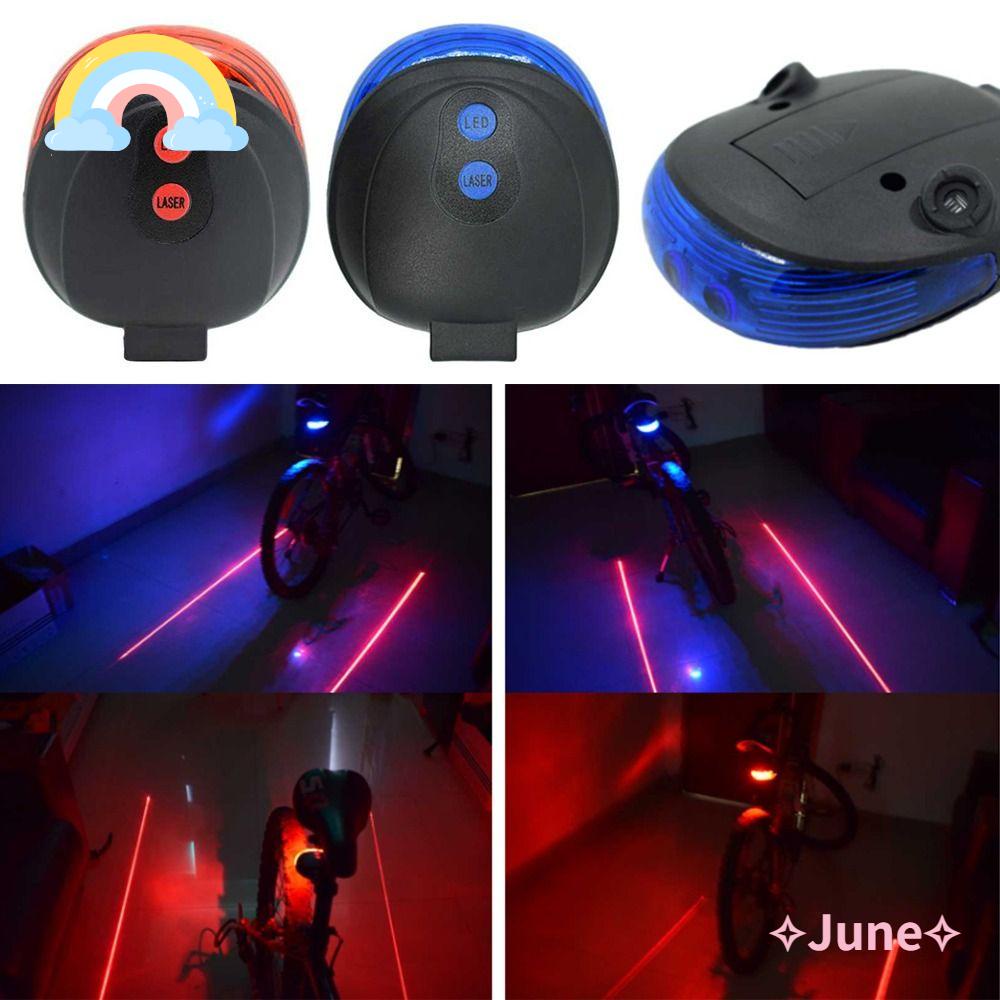 Đèn Đuôi Xe Đạp Chống Thấm Nước Màu Đỏ Thời Trang