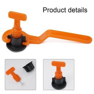 126pc/Reusable Tile Leveling System Wall Floor Tile Leveler-Spacers With Wrench