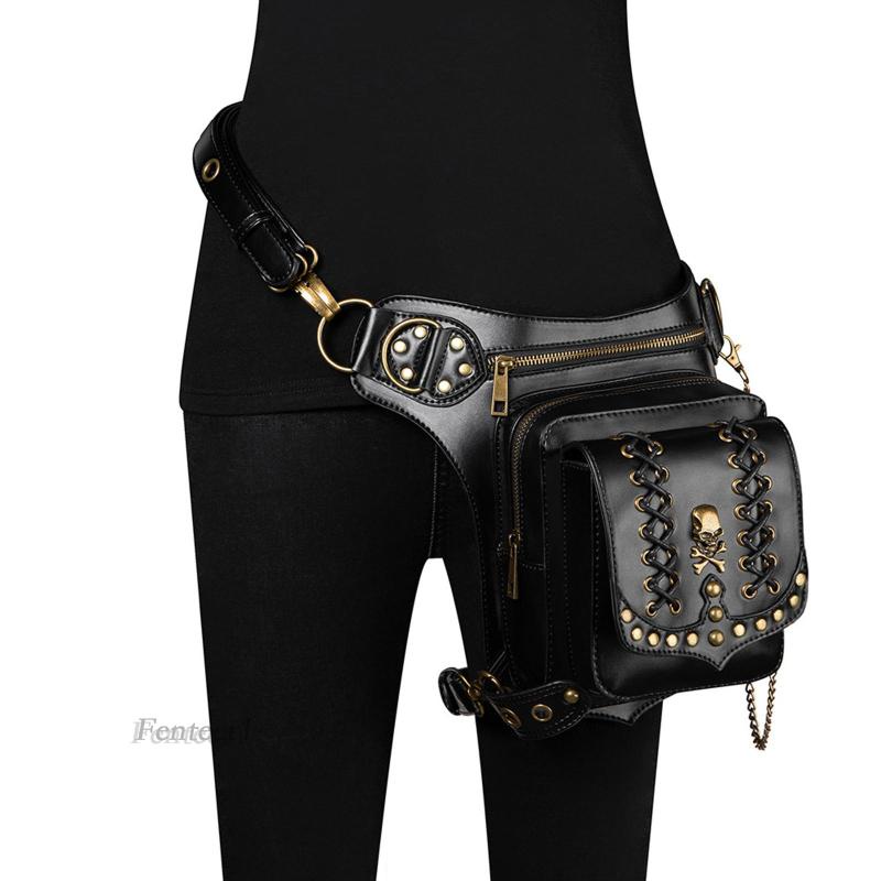 [Fenteer1] Túi Đeo Hông / Hông Phong Cách Steampunk Với Dây Đeo Có Thể Điều Chỉnh