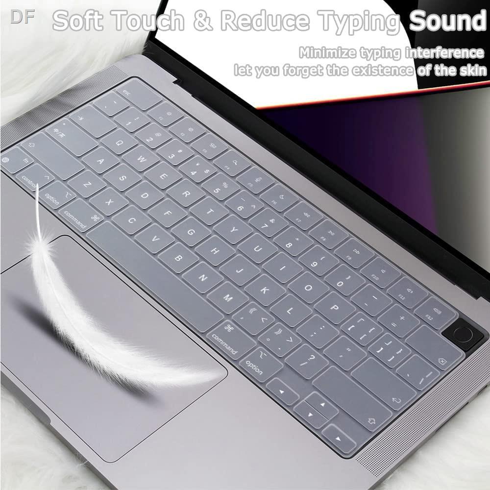 ✨Miếng Silicon Bảo Vệ Bàn Phím Cho Macbook Air M2 A2681 2022 13.6 inch 2021 Pro 14 16 M1 A2442 A2485