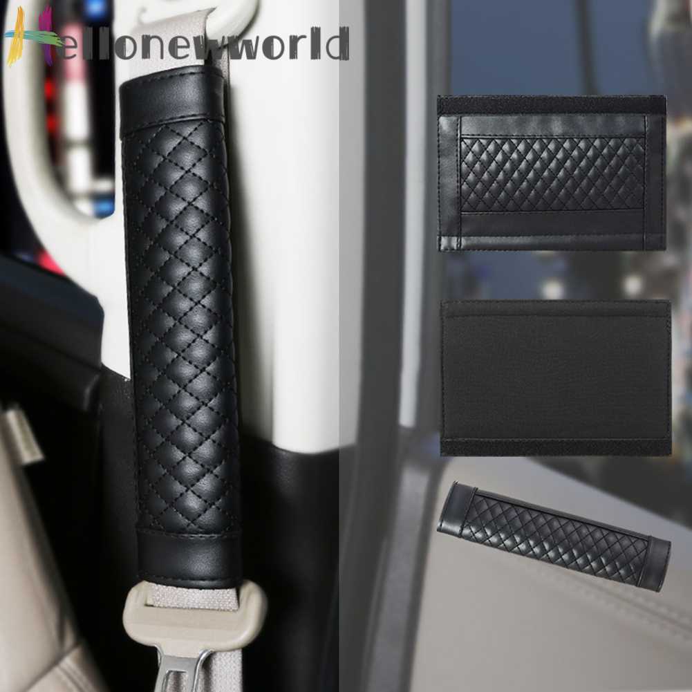 Bộ 2 Miếng Đệm Bọc Dây An Toàn Xe Hơi Bằng Da PU