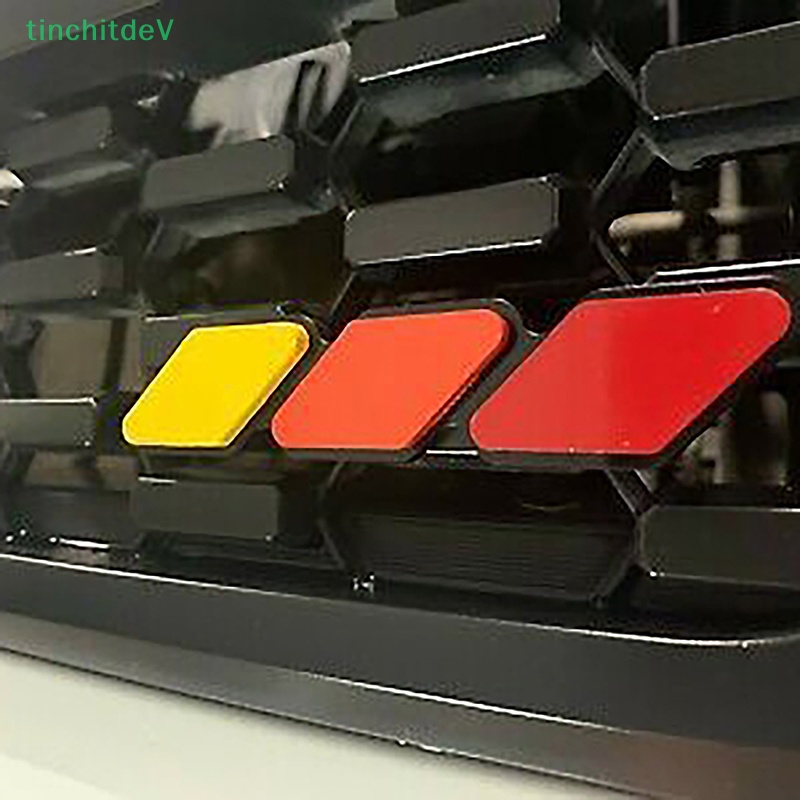 [TinchitdeV] Huy Hiệu Trang Trí Lưới Tản Nhiệt Ba Màu Sắc Dành Cho Dải Trang Trí Sửa Đổi [Mới]