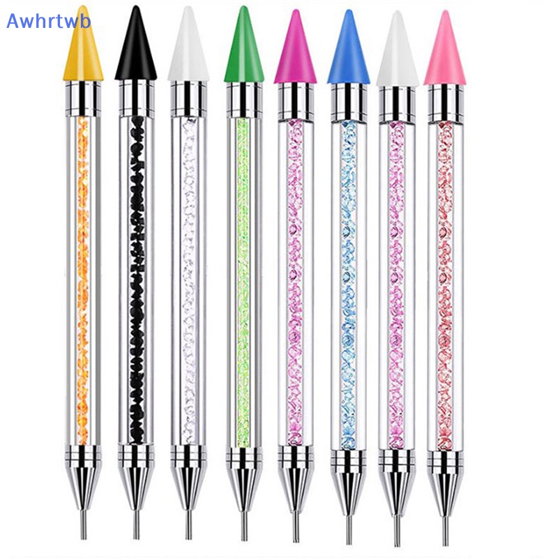 1 Cây Bút Hai Đầu Đính Đá Trang Trí Móng Tay Mới