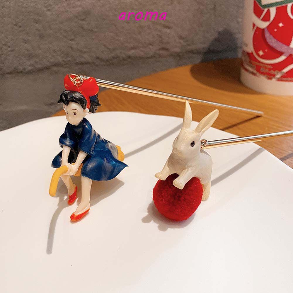 Trâm Cài Tóc Trung Hoa Hình Thỏ / Phù Thủy Ngọt Ngào Sáng Tạo