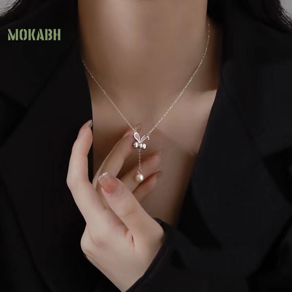 [Mới] Vòng Cổ Mặt Hình Học Đính Ngọc Trai Giả Mạ Điện Trang Trí Sang Trọng Thanh Lịch Dành Cho Nữ