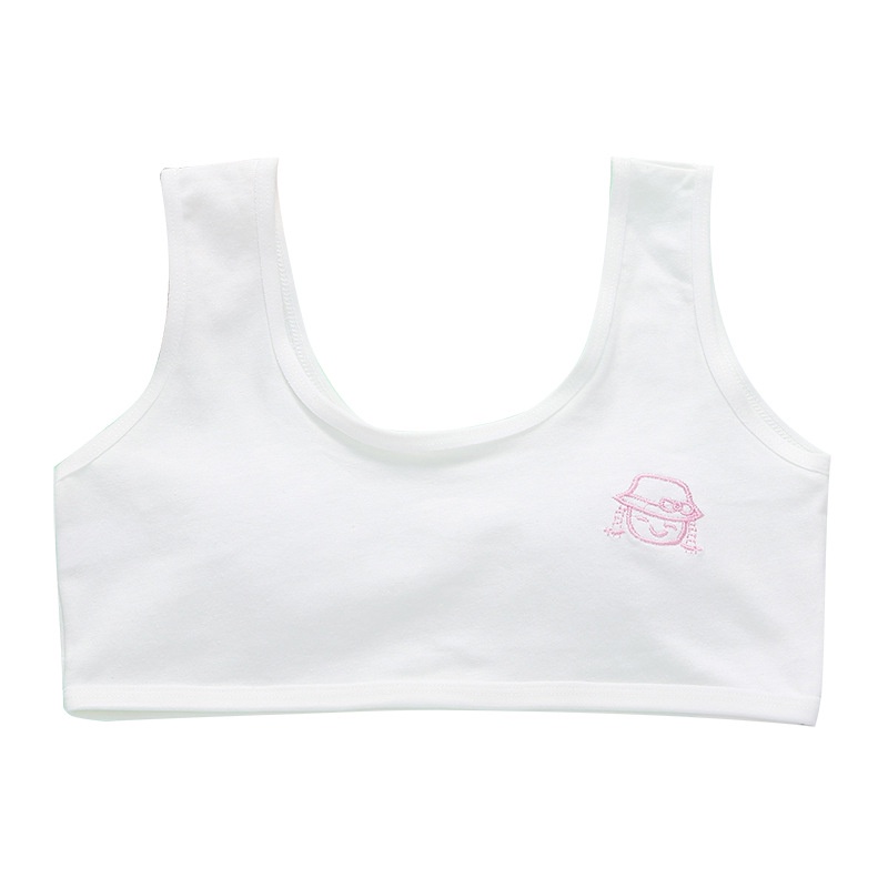 Áo lót vải cotton Trơn Dễ Thương Cho Bé Gái 10-13 Tuổi