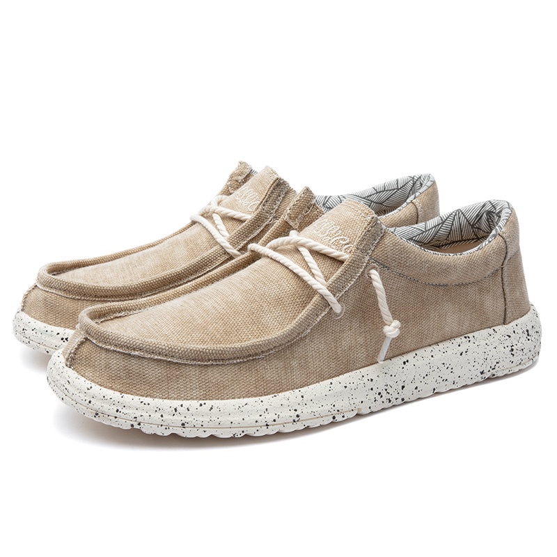 (size Us) Giày Lười Vải Siêu Nhẹ Cho Nam size 39-48